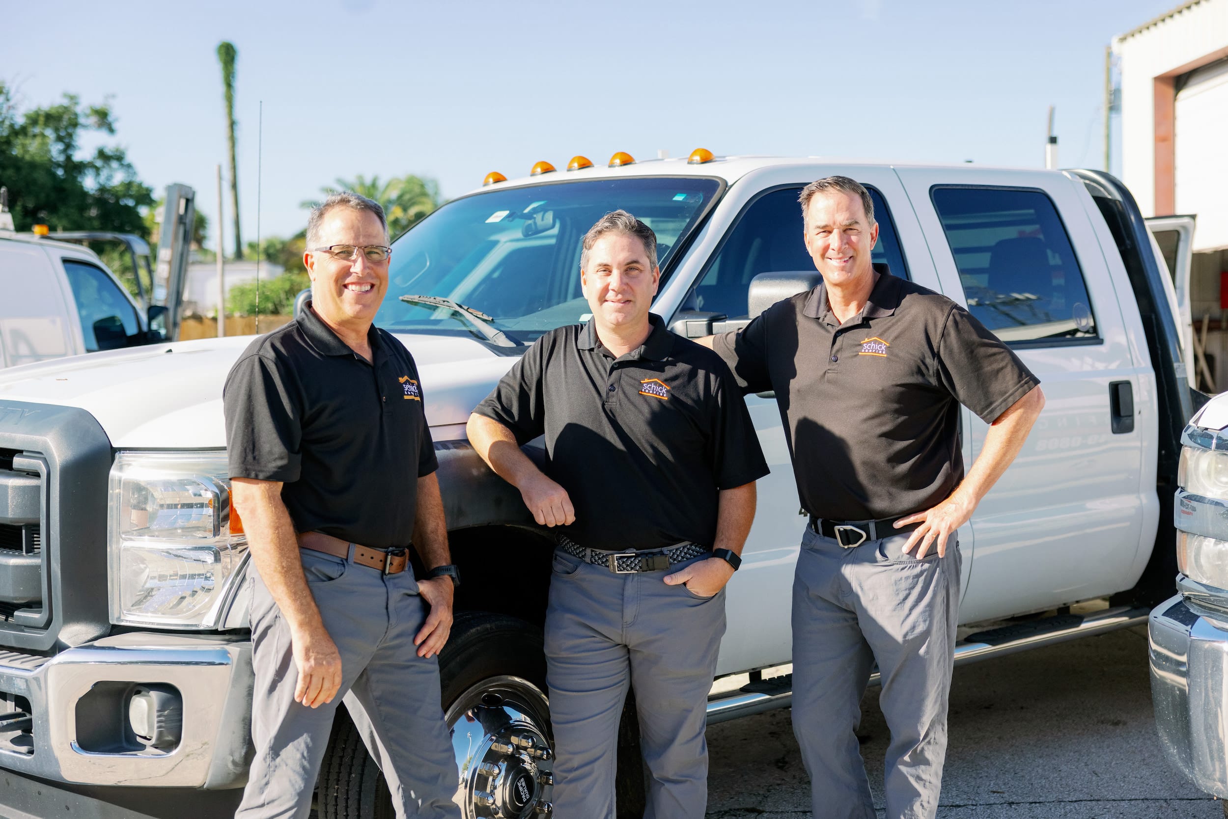 Paul Schick and his team