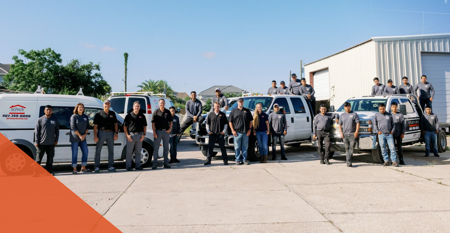 The Schick Roofing Team