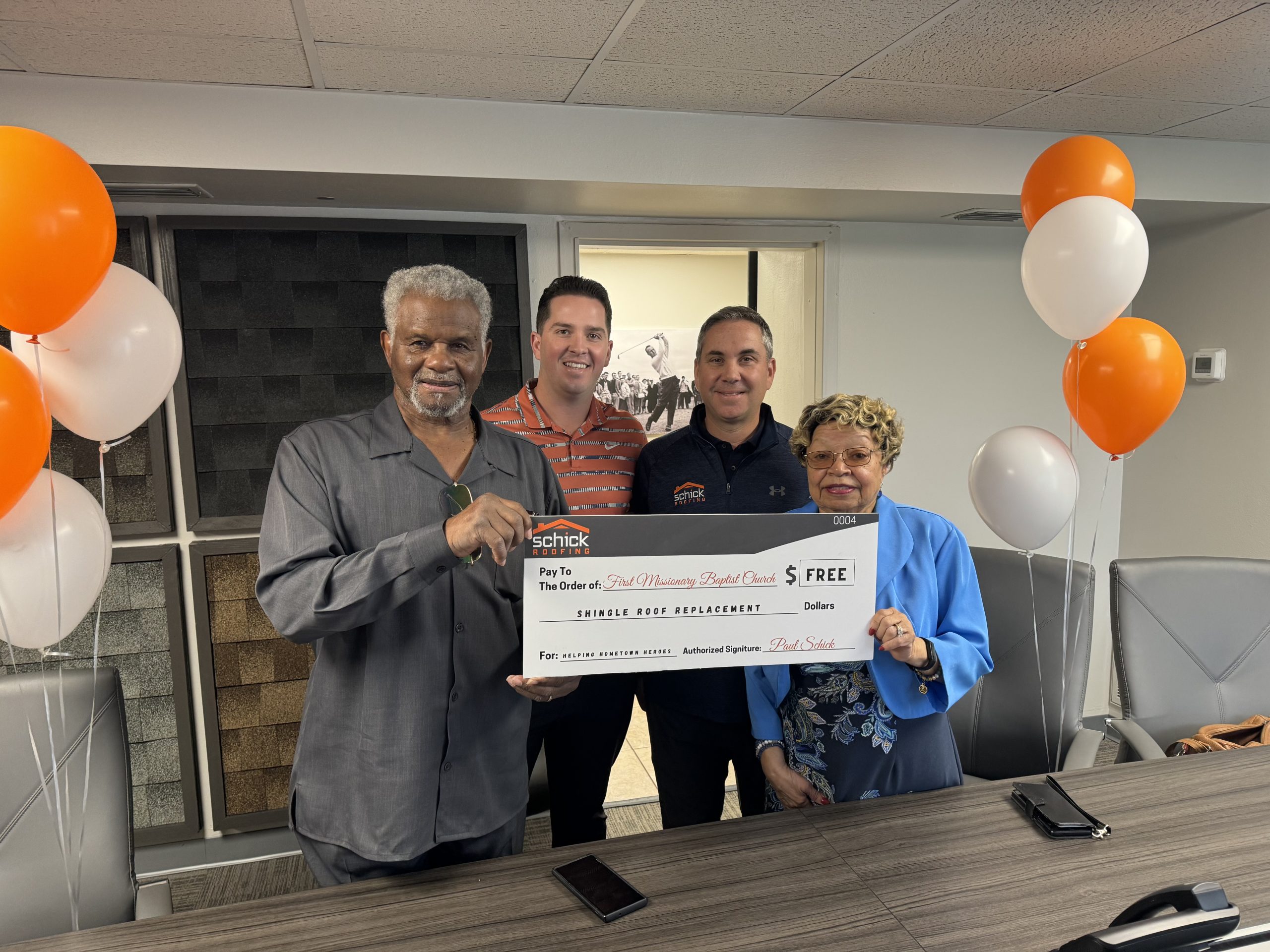 Hometown Heroes Winning Family